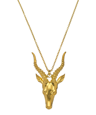Heather Benjamin Gazelle Necklace