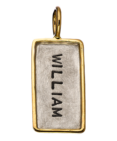 Heather Moore Mini ID Tag Charm