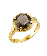 I. Reiss Smokey Topaz Cocktail Ring