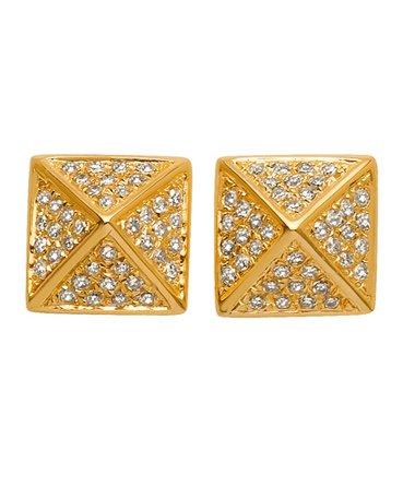 Majolie Gold Spike Diamond Earrings