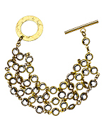 Jacqueline Pinto My Secret Garden Four Strand Crystal Bracelet