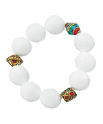 Jacqueline Pinto Large Agate Bead Bracelet