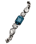Janis by Janis Savitt Blue Rectangle Crystal Bracelet