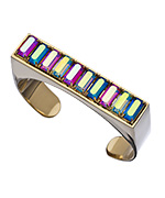 Janis by Janis Savitt Crystal Geometric Cuff