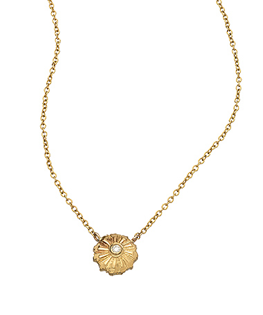 Janna Conner Fine Jewelry Petite Diamond Starburst Necklace