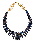Janna Conner Gold Jasper Razi Necklace