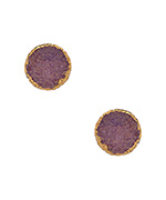 Janna Conner Druzy Stud Earrings