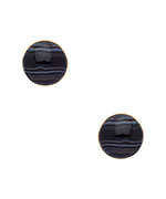 Janna Conner Gold Leazel Stud Earrings