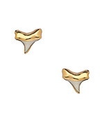 Janna Conner Tiny Shark Stud Earrings