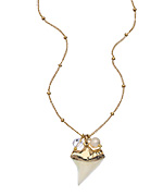 Janna Conner Shark Charm Necklace