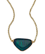 Janna Conner Chrysocolla Pendant Necklace