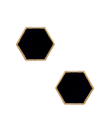 Janna Conner Gold Mika Earrings