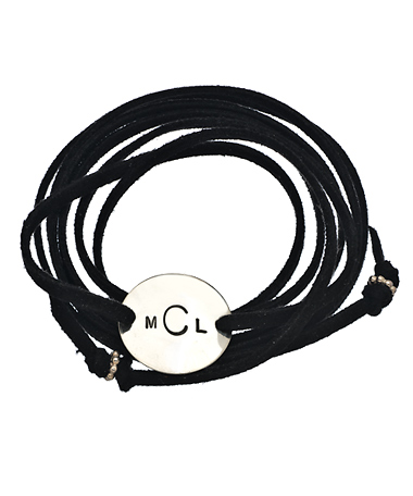 Jenny Present Black Lauren Wrap Bracelet