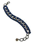 SKINNY by Jessica Elliot Navy Hudson Bracelet