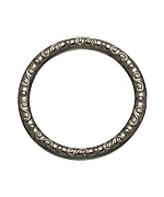 SKINNY by Jessica Elliot Silver Swirl Ring
