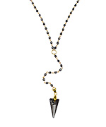 SKINNY by Jessica Elliot Long Spike Necklace