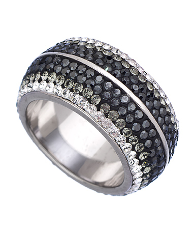 Jimmy Crystal Plume Ring