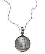 Journey Lockets 2 Photo One Inch Round Locket Necklace