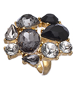 Jules Smith Black Ice Cocktail Ring