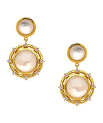 Julie Aylward St Simon's Mother of Pearl Earrings