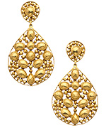 Julie Vos Gold Mosaic Earrings