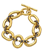 Julie Vos Oxidized Soho Bracelet