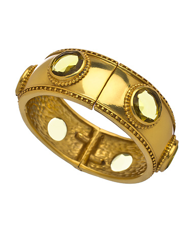 Julie Vos Faceted Baroque Bangle