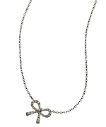 KC Designs Diamond Mini Bow Necklace