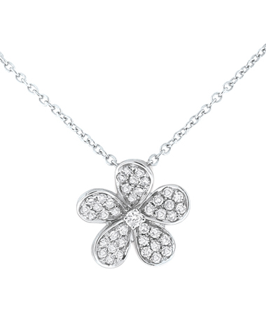 KC Designs Diamond Flower Blossom Necklace