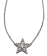 KC Designs White Gold and Diamond Star Pendant Necklace