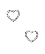 KC Designs Diamond Heart Stud Earrings