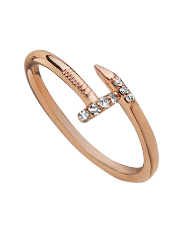 KC Designs Diamond Nail Ring