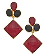 Kanupriya Rosy Amour Earrings