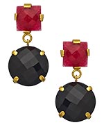 Kanupriya Onyx Symphony Earrings
