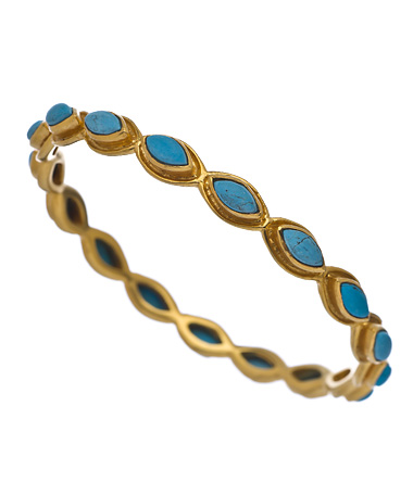 Kanupriya Turquoise Marquis Bracelet
