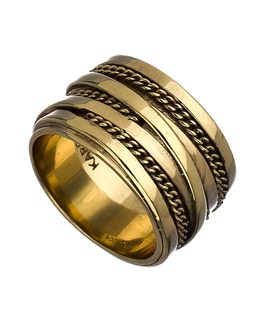 Karen London Love Triangle Ring