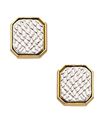 Kendra Phillip Two-Tone Tara Stud Earrings