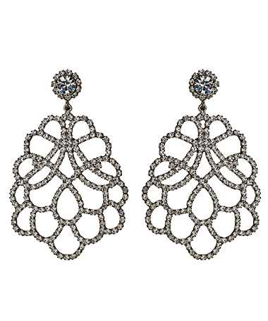 Kenneth Jay Lane Statement Clip On Earrings