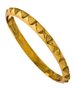 Kenneth Jay Lane Stunted Spiked Bangle