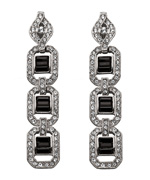 Kenneth Jay Lane Long Linked Earrings