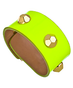 LaLucca Neon Yellow Andi Cuff Bracelet