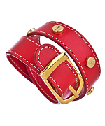 LaLucca Red Ana Wrap Bracelet