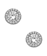 Lafonn Round Halo Stud Earrings