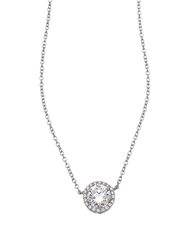 Lafonn Sparkle Halo Pendant Necklace