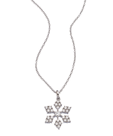 Lafonn Snowflake Pendant Necklace
