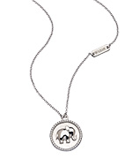Lafonn Round Elephant Pendant Necklace