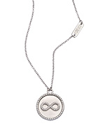 Lafonn Round Infinity Pendant Necklace