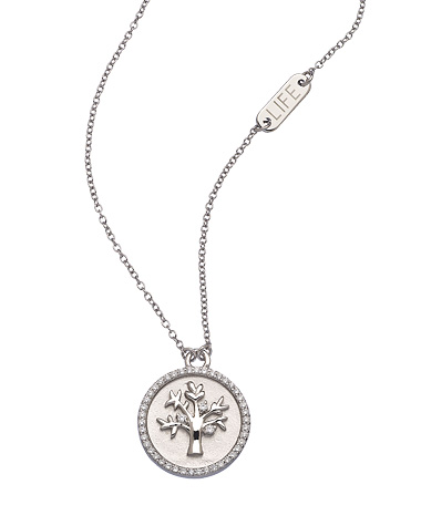 Lafonn Round Tree Of Life Pendant Necklace