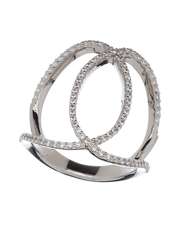 Lafonn Parlow Open Art Deco Ring