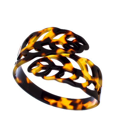 Lisa August Tokyo Cut-Out Leaf Wrap Bracelet